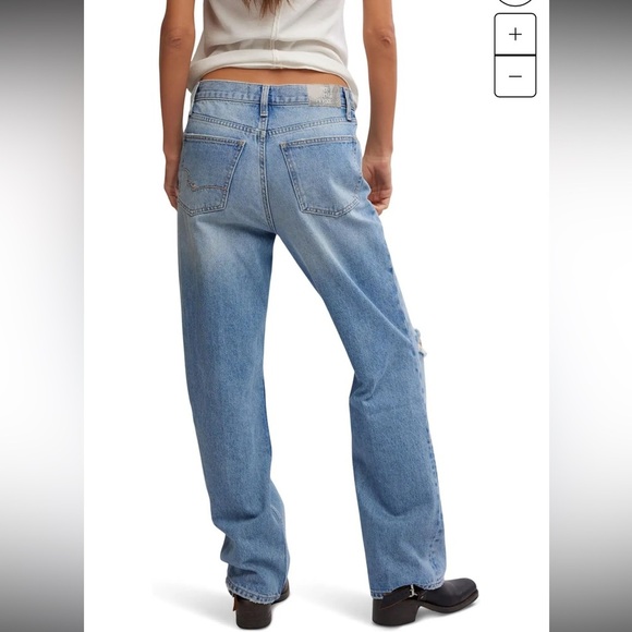 NWOT Free People We The Free Holly Bootcut Jeans - Picture 3 of 15